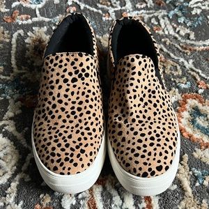 Size 8 Platform Cheetah Print Soda Shoes
